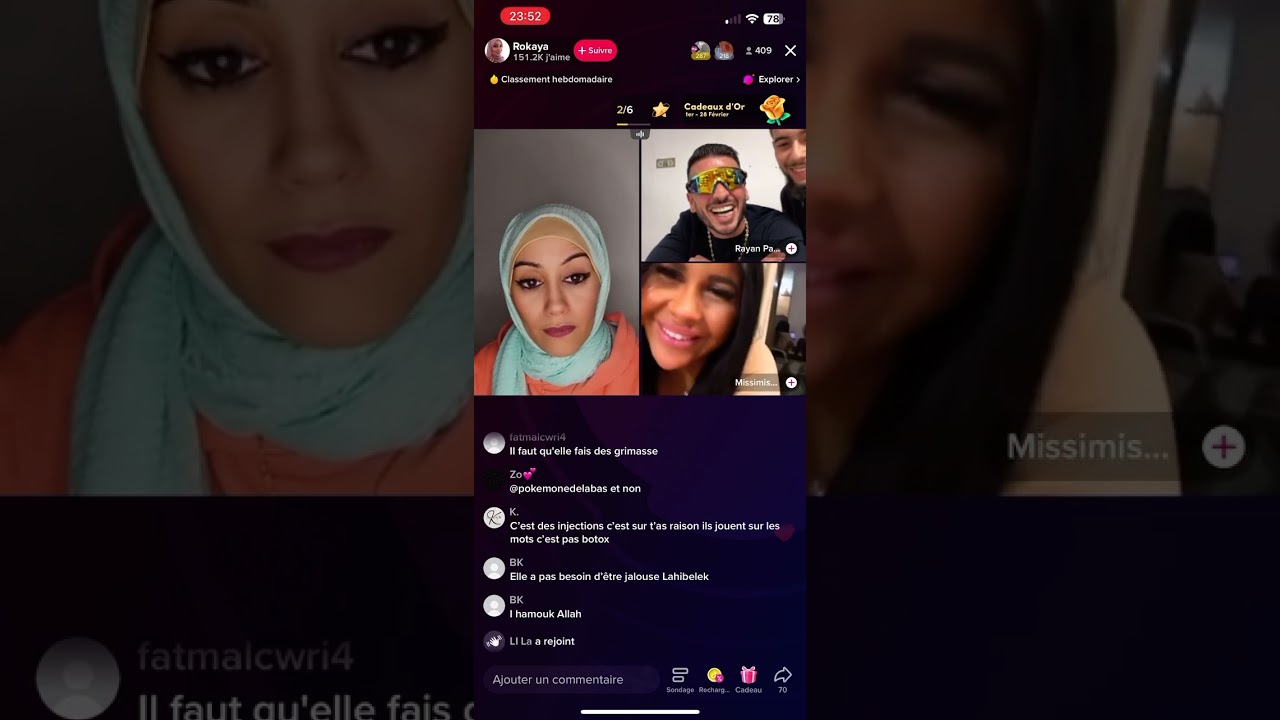 Rokahinda j’ai hasal recardo parle avec des filles 👧 كيتعنب على زوج جياطنا