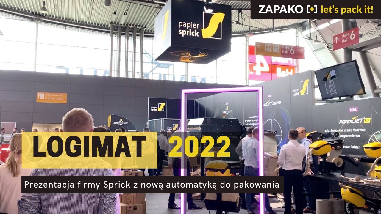 Speedman in Logimat 2022 / NEW AUTOMATIC MACHINE / 🦾