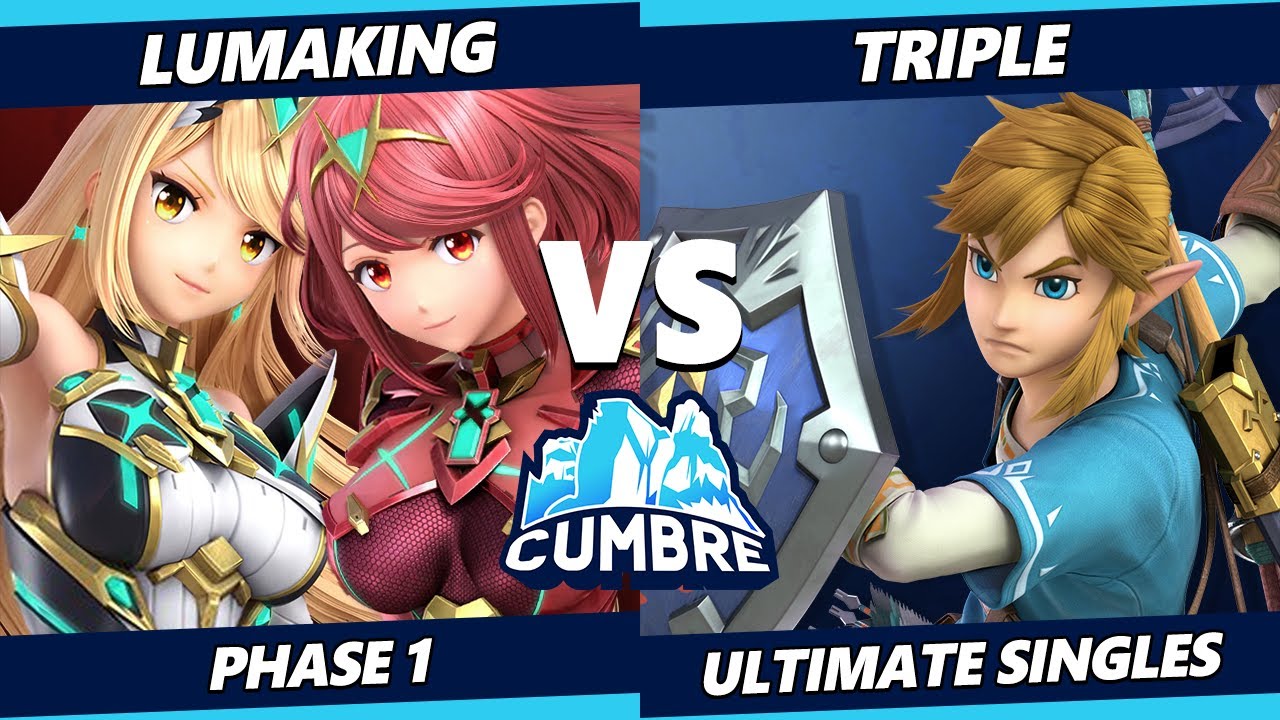 CUMBRE - LumaKing (Pyra Mythra, Rosalina) Vs Triple (Link) SSBU Ultimate Tournament