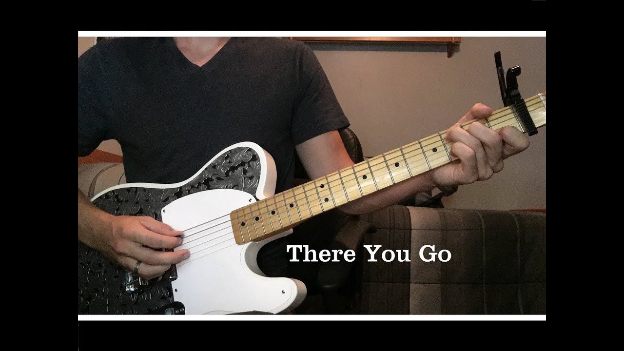 There You Go by Johnny Cash - Luther Perkins Instrumental (Key of C#)
