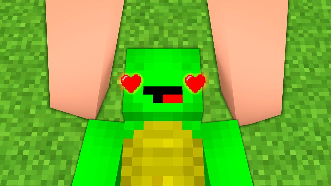 Mikey was SURPRISED by JJ GIRL! LOVE Curse Story in Minecraft - MAIZEN !