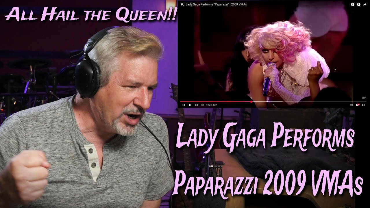 Леди Гага исполняет «Paparazzi» | Реакция и анализ VMA 2009 ПОТРЯСАЮЩЕ!!