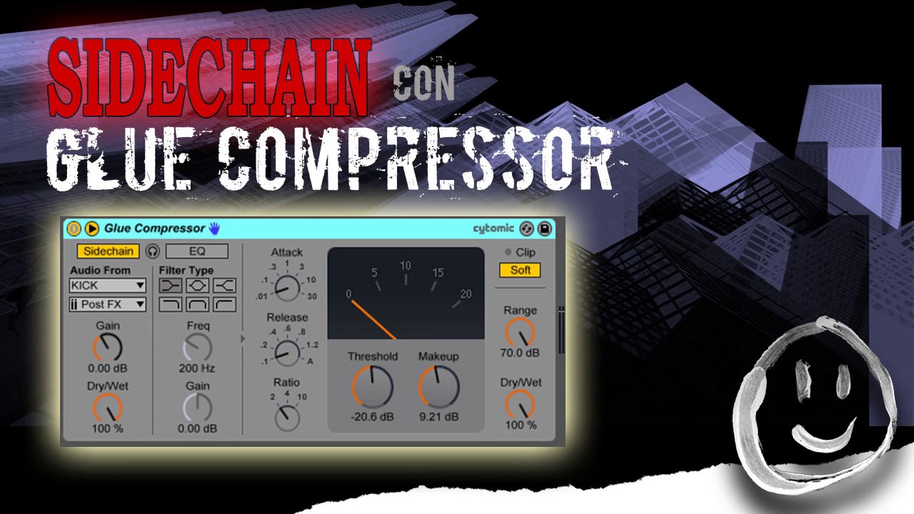 C&Oacute;MO HACER SIDECHAIN con Glue Compressor (turorial)
