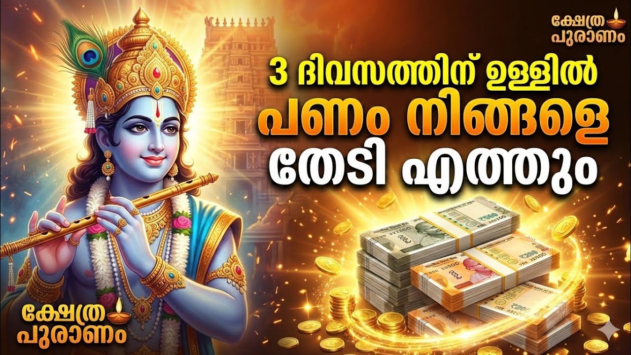 3 ദിവസത്തിന് ഉള്ളിൽ പണം നിങ്ങളെ തേടി എത്തും