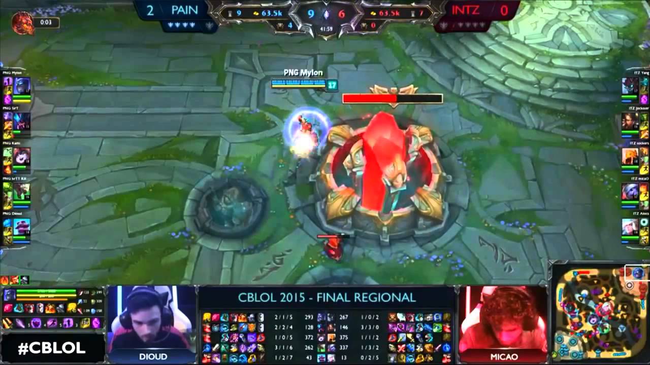 PAIN vs INTZ - Backdoor Mylon Shen - Final CBLOL