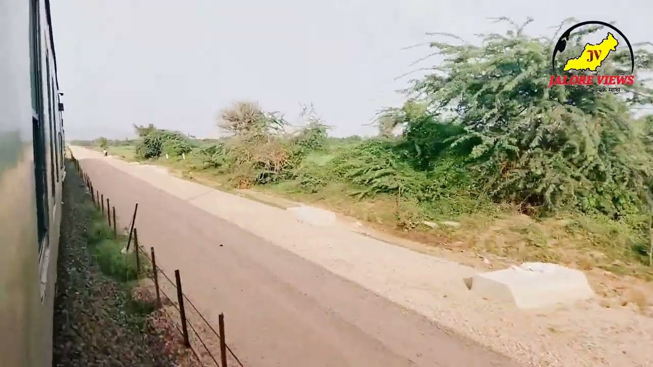 Doubling work of Samdari Bhildi railway section# समदड़ी भीलडी रेलखंड दोहरीकरण 