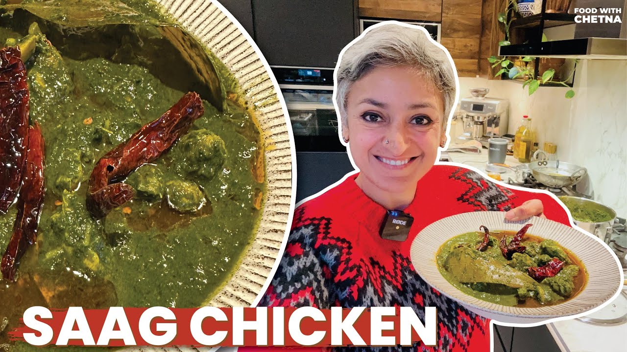 Most requested curry - SAAG CHICKEN CURRY!