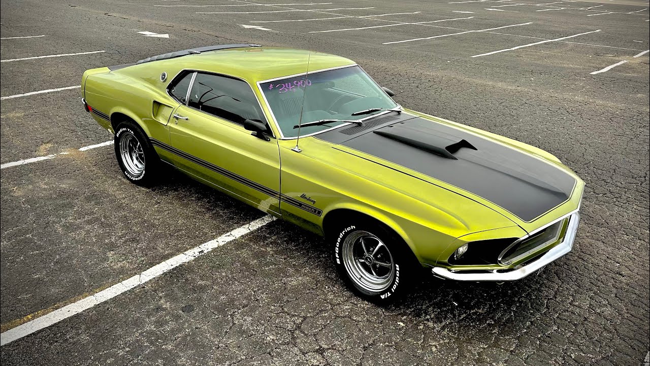 Test Drive 1969 Mustang Fastback SOLD FAST $34,900 Maple Motors #2389