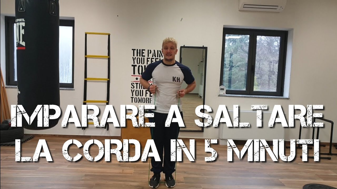 Come saltare la corda in 5 minuti