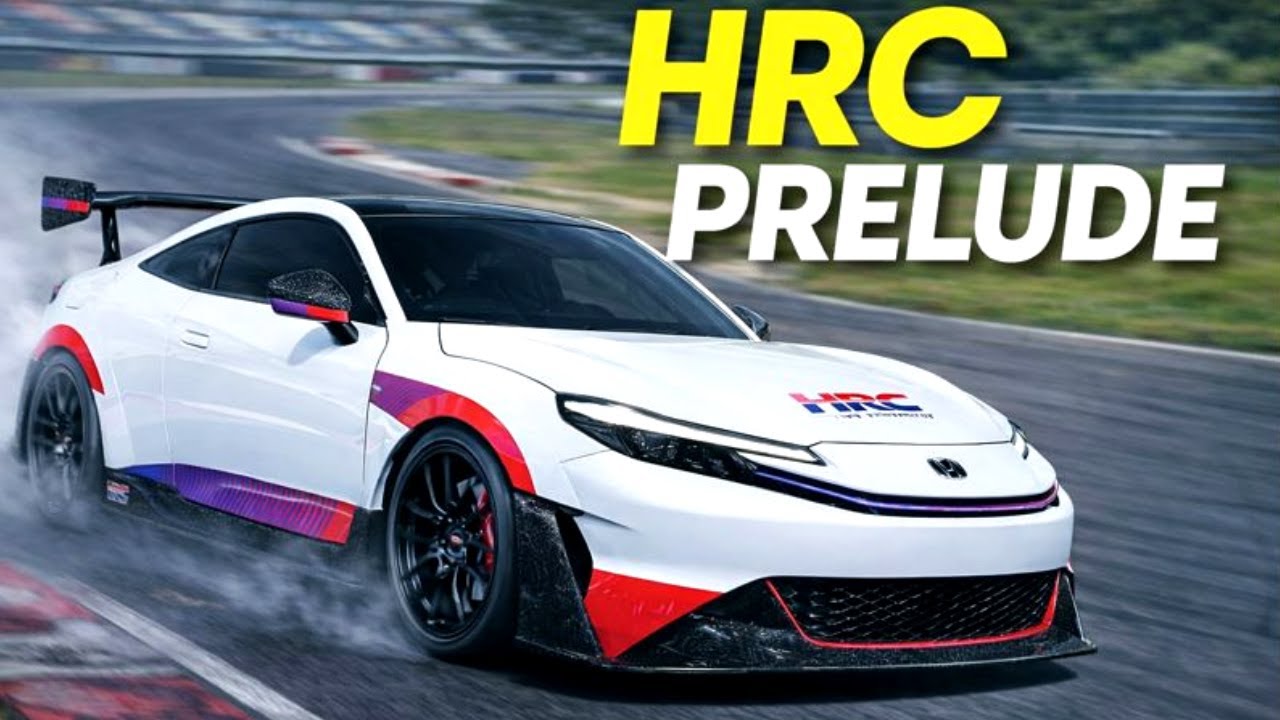 Концепт Honda Prelude HRC демонстрирует будущее производительности Honda.
