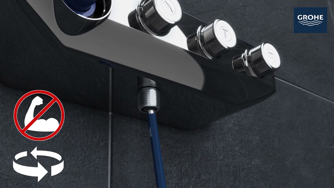 Learn to install your GROHE Euphoria smartcontrol