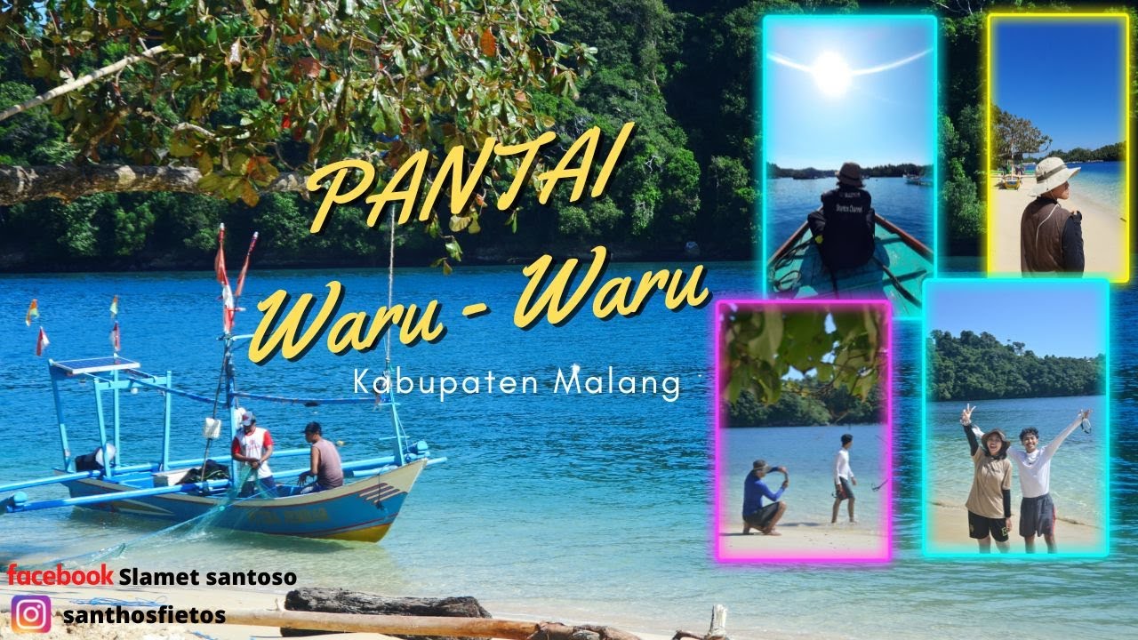 Pantai Waru - waru  malang #pantai   #pantaimalang  #pantaimalangselatan #pantaiindonesia