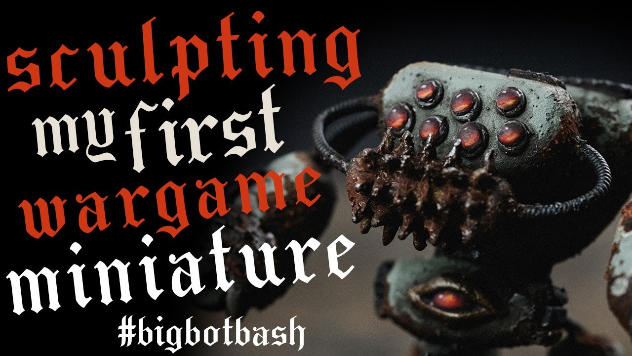I sculpted my first complete Miniature for BANGARANG IN THE GUTTERLANDS