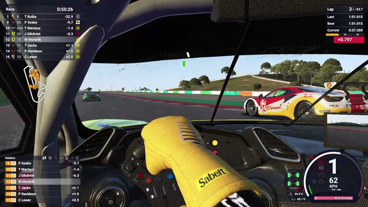 LMU | Historic Series | Ferrari 488 GTE | Portimao | VR