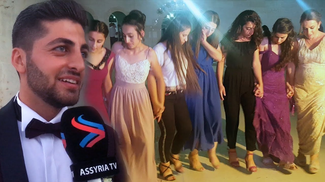 Wedding in Arkah (Tur Abdin) with interviews how to repopulate empty Assyrian villages