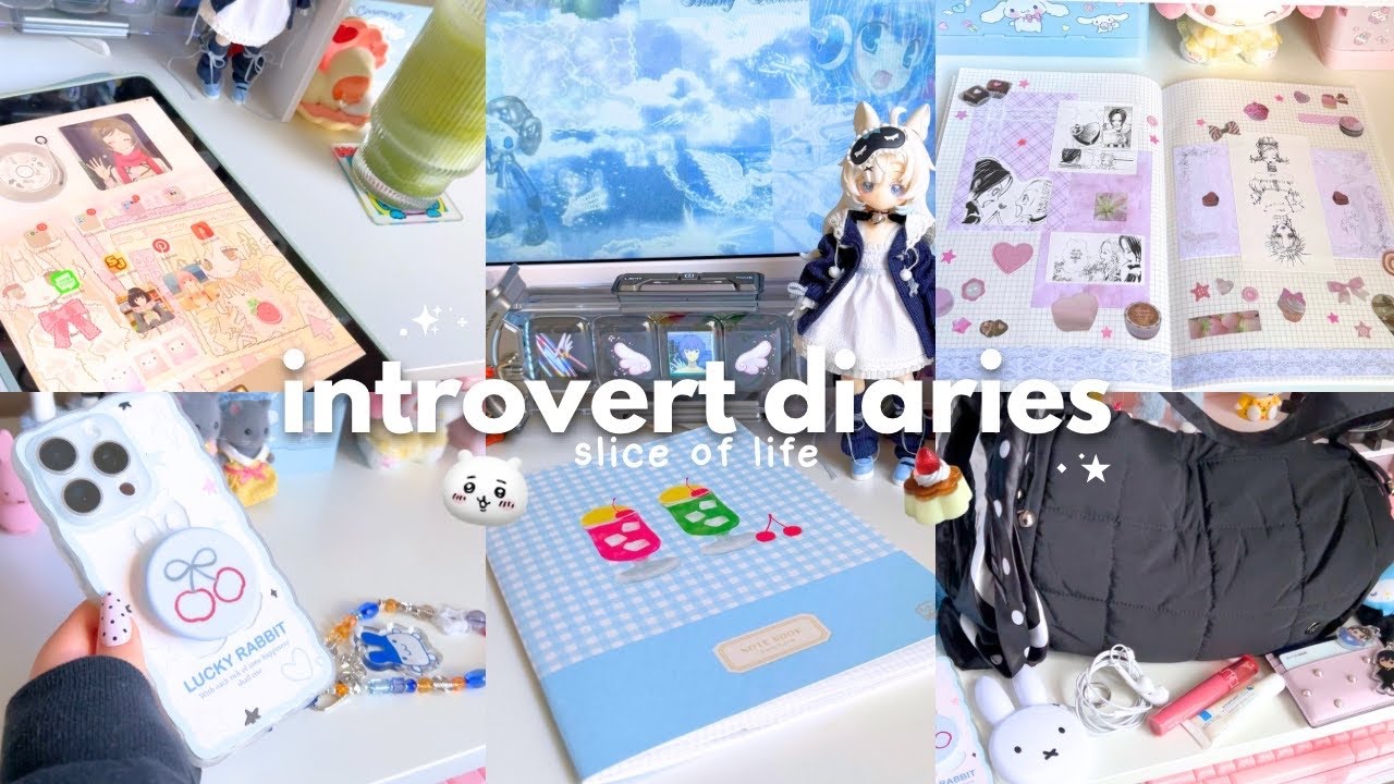 a whimsy vlog of an introvert🍡˚ cozy morning w/ matcha, deco my phone, what's in my bag, daily vlog
