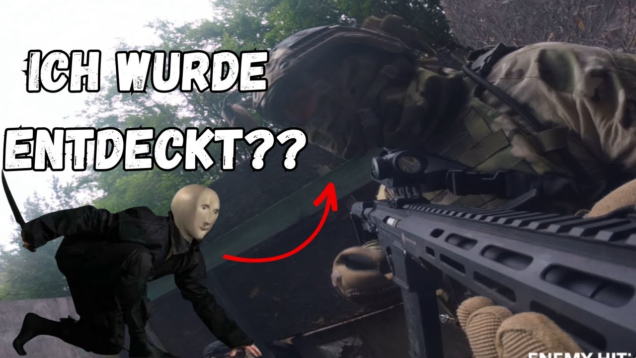 Airsoft Gameplay Deutsch #7 Getting behind enemy lines
