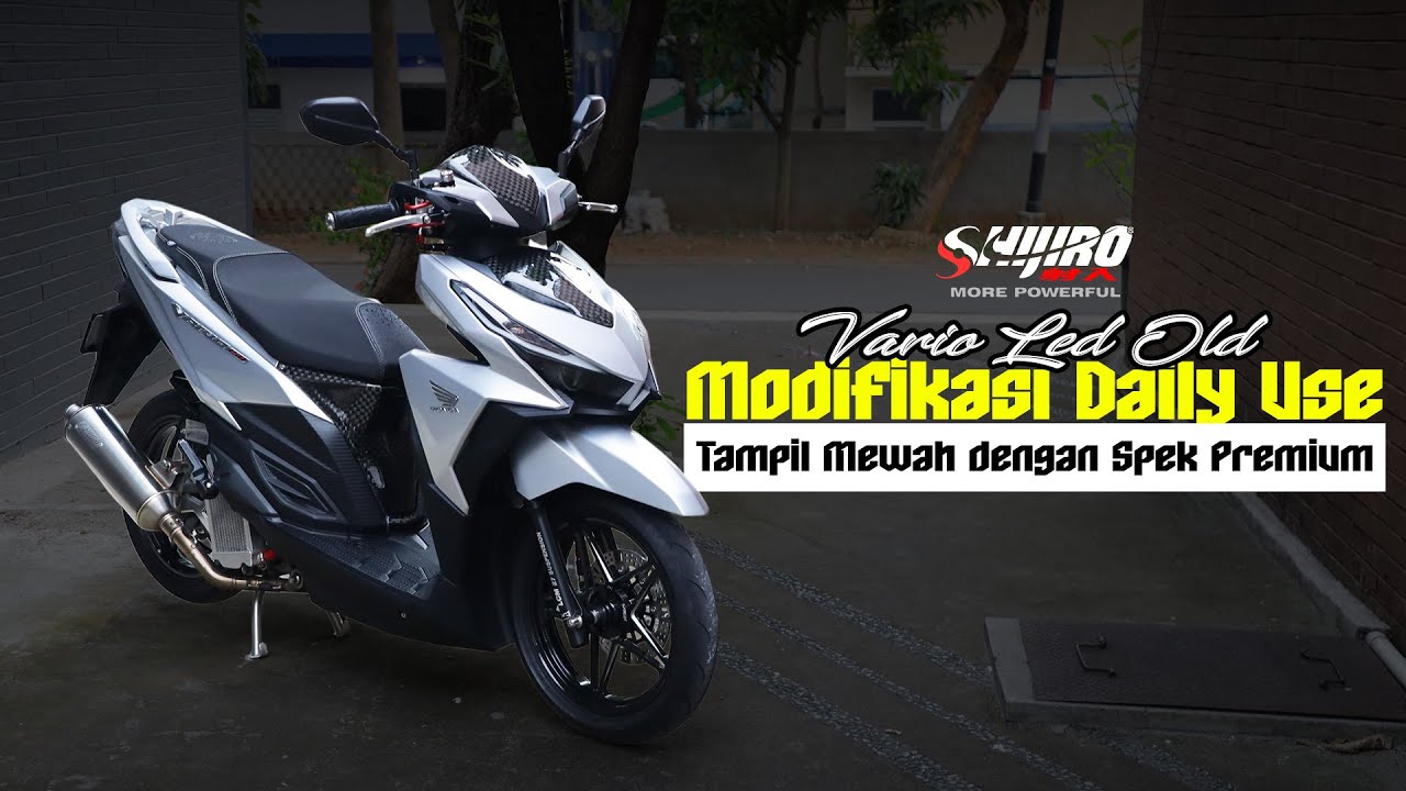 MODIF VARIO DAILY SPEK MEWAH | REKOMENDASI PERAWATAN MOTOR BORE UP DAILY