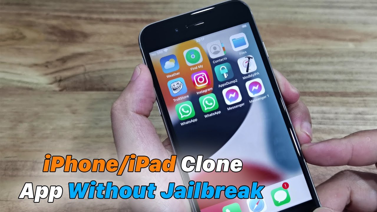 How To iPhone/iPad Clone Apps Without Jailbreak