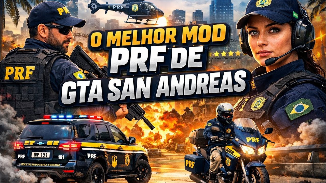  O MELHOR MOD PRF GTA SAN ANDREAS ANDROID (ATUALIZADO 2026 ) 