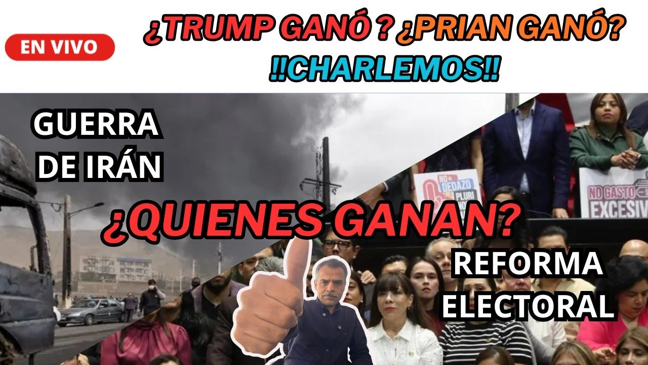 ¿Trump ganó ? ¿PRIAN ganó? !!Charlemos!! #amlo, #claudiasheinbaum, #cuartatransformación