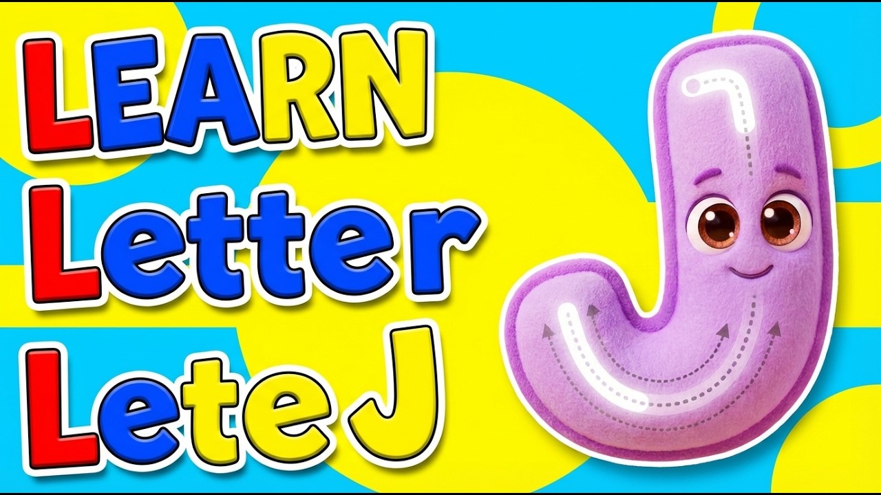 Letter J for Kids 🦁👕🌴 | Learn Alphabet with Fun Words