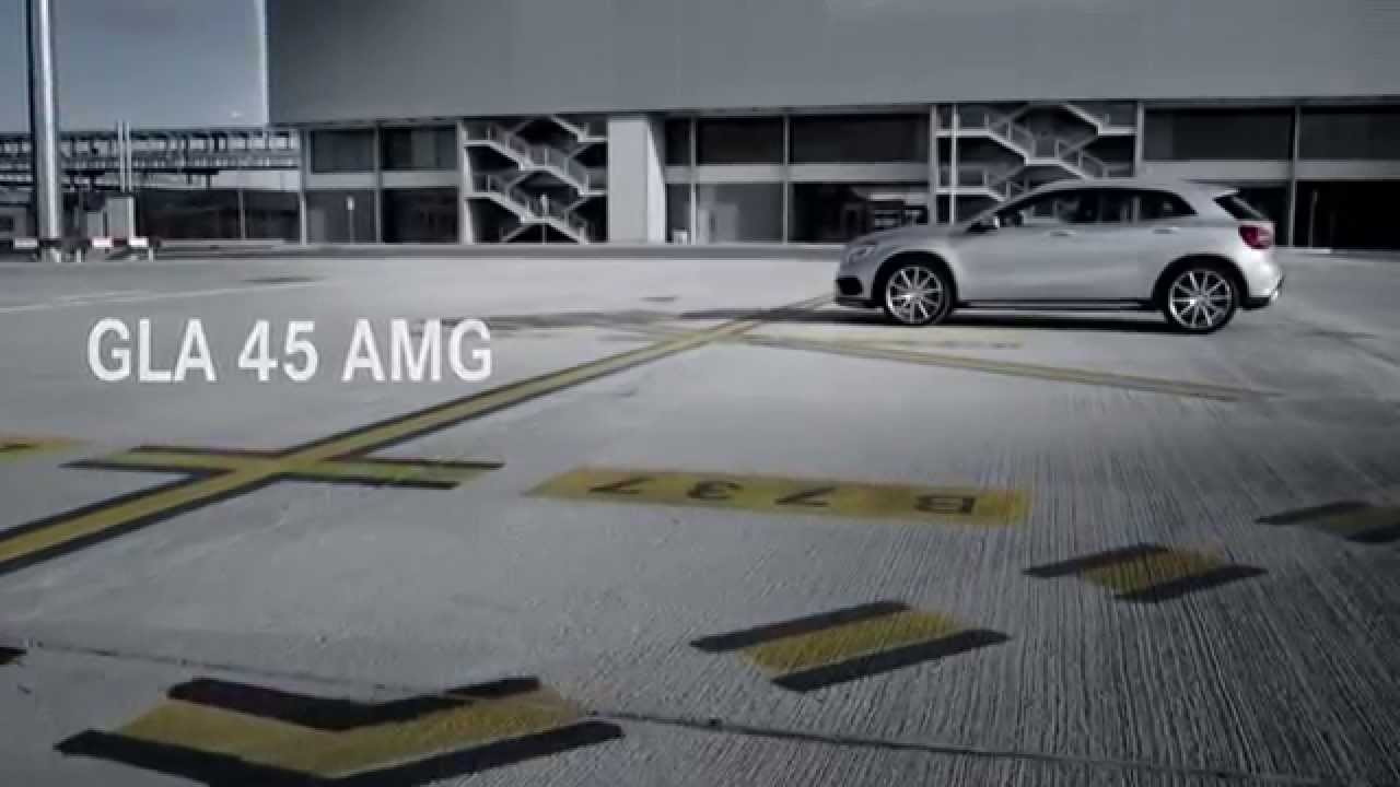 The GLA 45 AMG Trailer