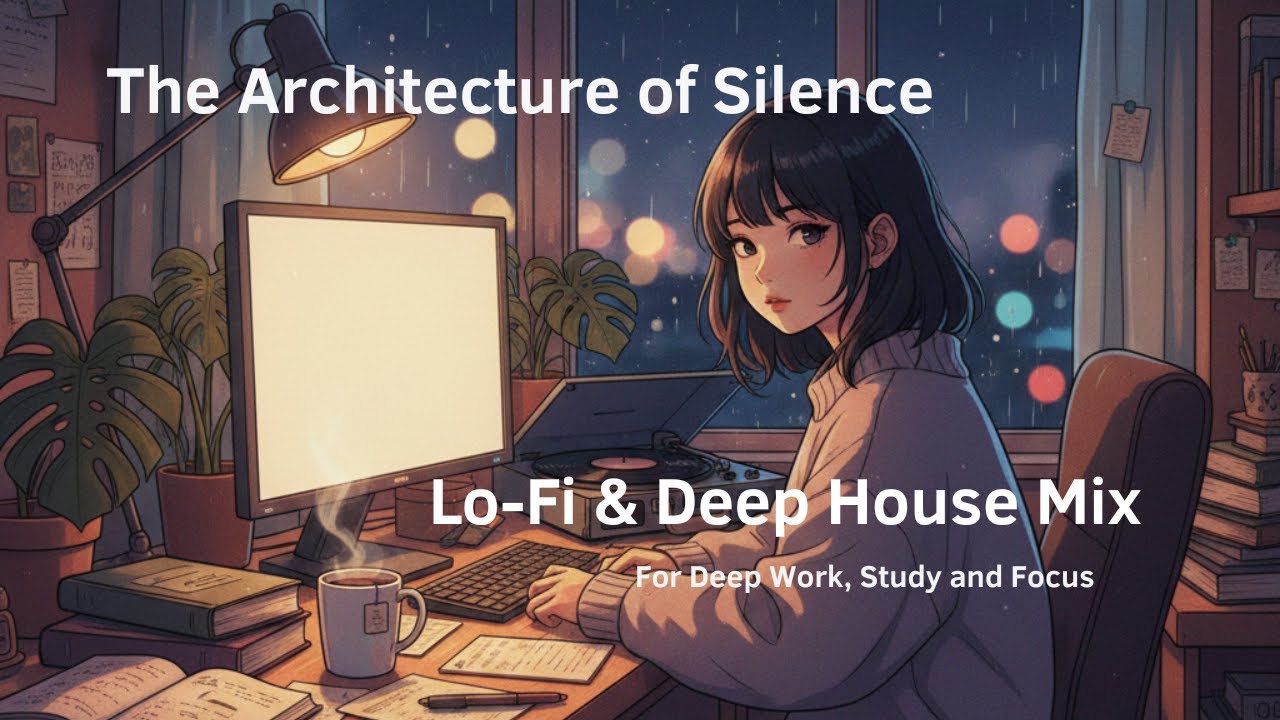 The Architecture of Silence –  Lo-Fi & Deep House Mix for Deep Work, Study and Focus