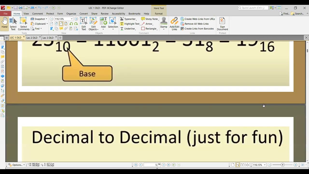 DLD Review _ Number system 21-10-2025 مراجعة تصميم منطقي نظم الاعداد