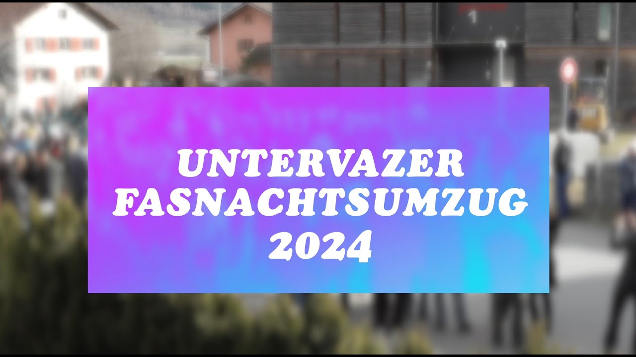 2024 Fasnachtsumzug Vaz 24 Apple 4K