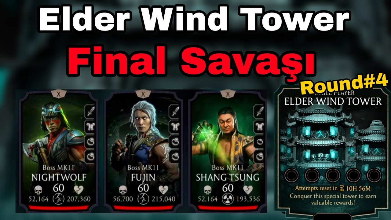 AKIYO BU AKŞAM | Elder Wind Tower Boss Savaşı 200 | Raund 4 | Mk Mobile