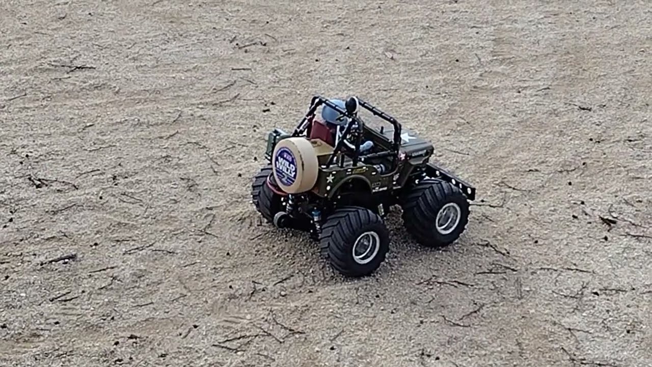 TAMIYA WR-02 ワイルドウイリー2 ブラシレスモーター