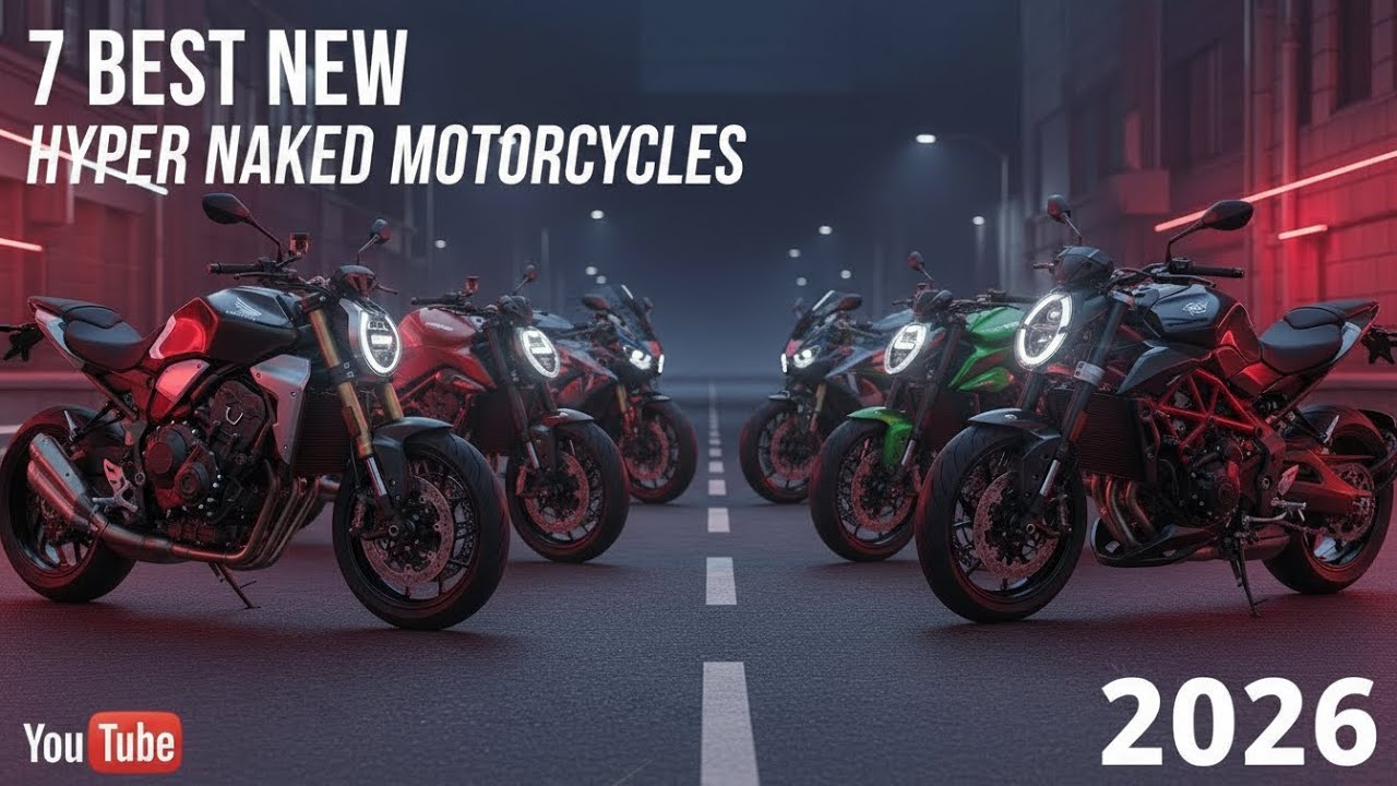 7 INSANE Hyper Naked Motorcycles for 2026 That Redefine Street Performance
