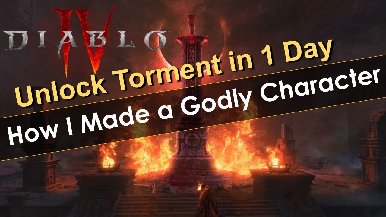 How I made a Godly Character in 1 Day in Diablo 4