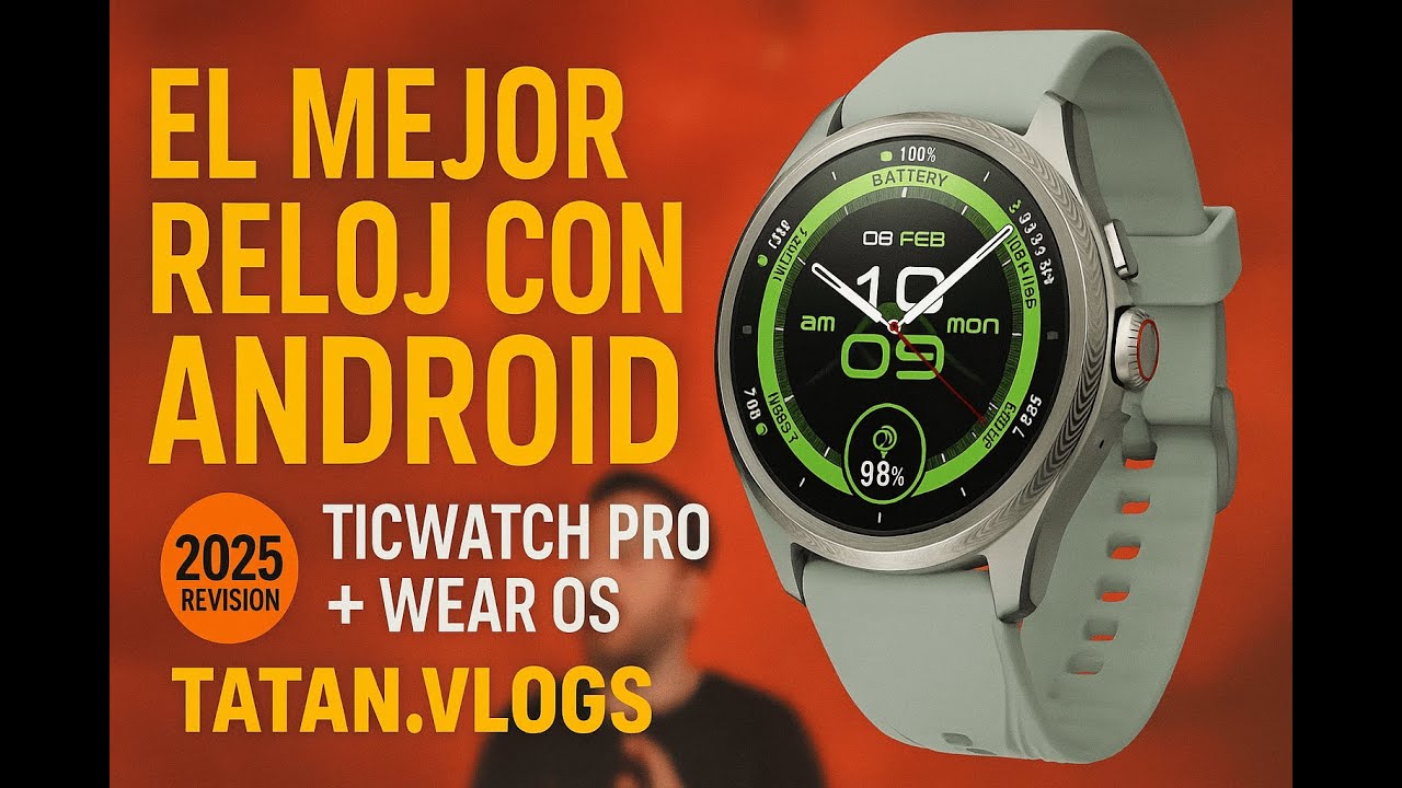   Vale la pena el mejor reloj con Android de 2026(Economico) - TicWatch Pro 5