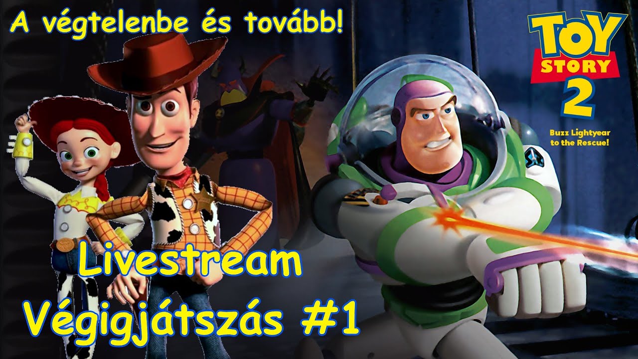 25 évnyi visszatekintés | Marko Kocka ÉLŐ: Toy Story 2 [PC] Végigjátszás #1 | Nosztalgia Stream
