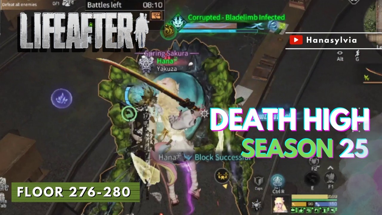 🗡 Death High Floor 276 - 280 || Lifeafter Death High Season 25