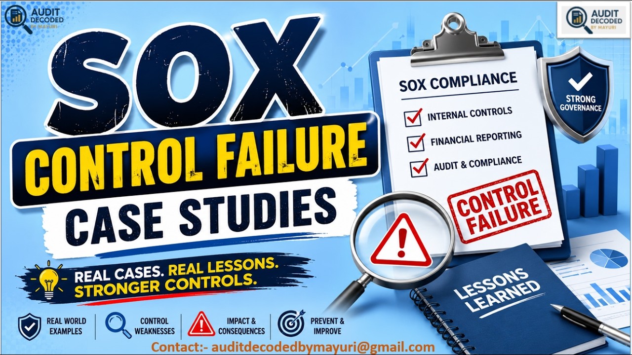 Кейсы неисправностей контроля SOX | Реальные аудиторские выводы, которые должен знать каждый IT-а...