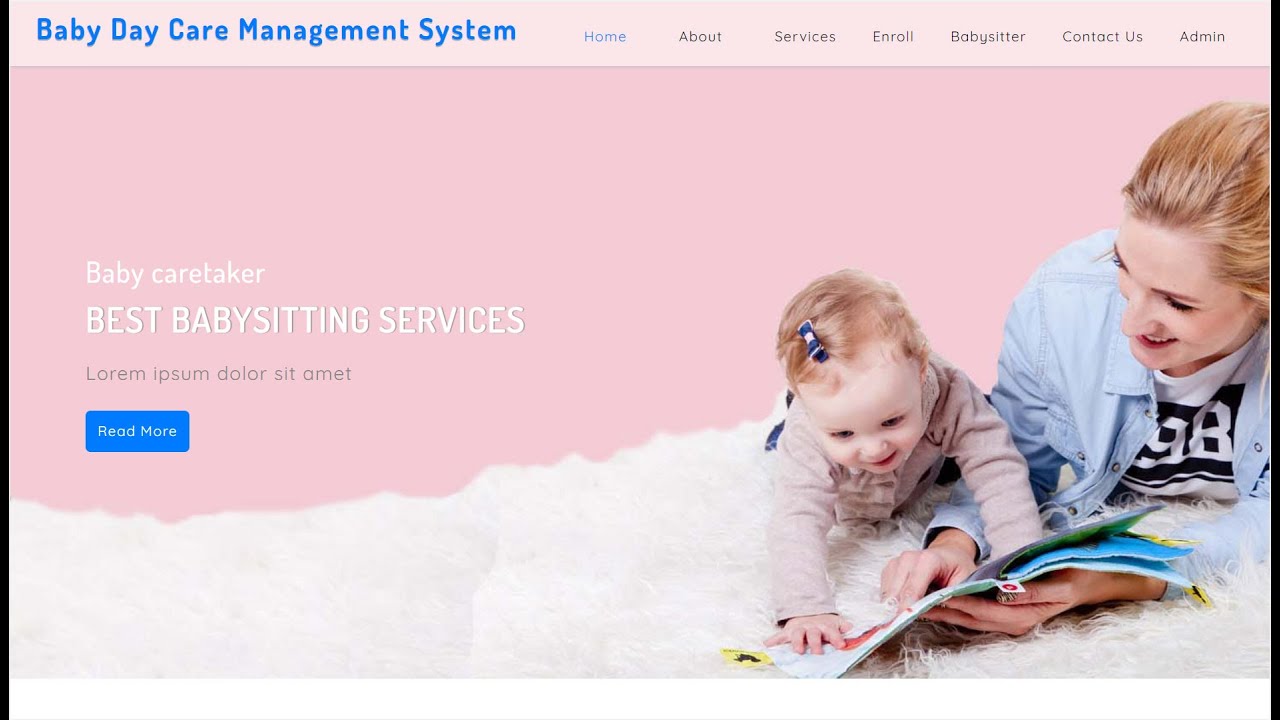 Baby Daycare Management Software
