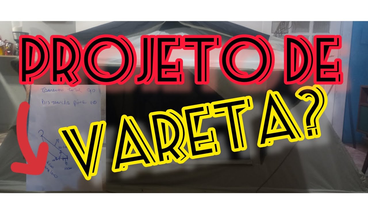 BARRACA DE TETO EP17 como fazer uma boa vareta para a barraca