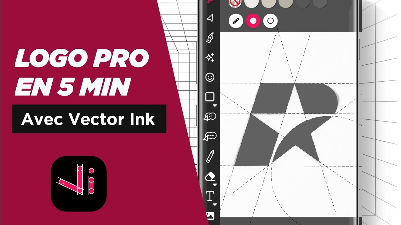 Créer un logo PRO sur Vector Ink (facile et rapide)
