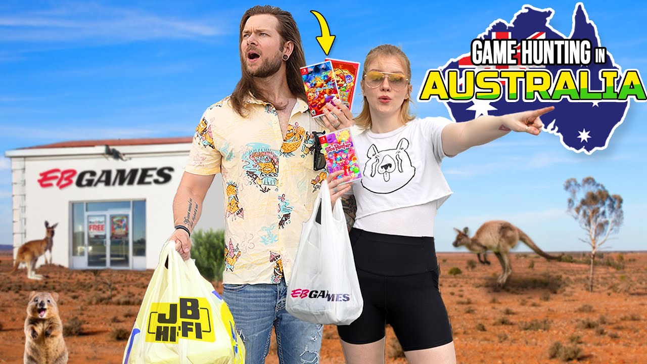 Nintendo Switch GAME HUNTING in AUSTRALIA!