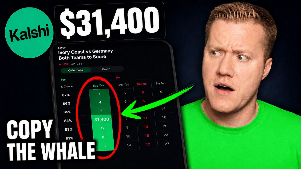 Kalshi Strategy: Copy The Whales, Don't Gamble (Most People Get This Wrong)