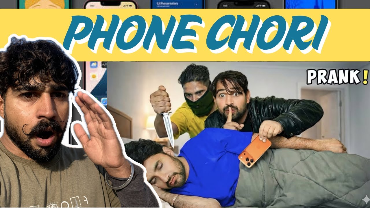 Reaction On Extreme Prank With Mr Indian Hacker Team | iphone Chori And Escape Maan Bir
