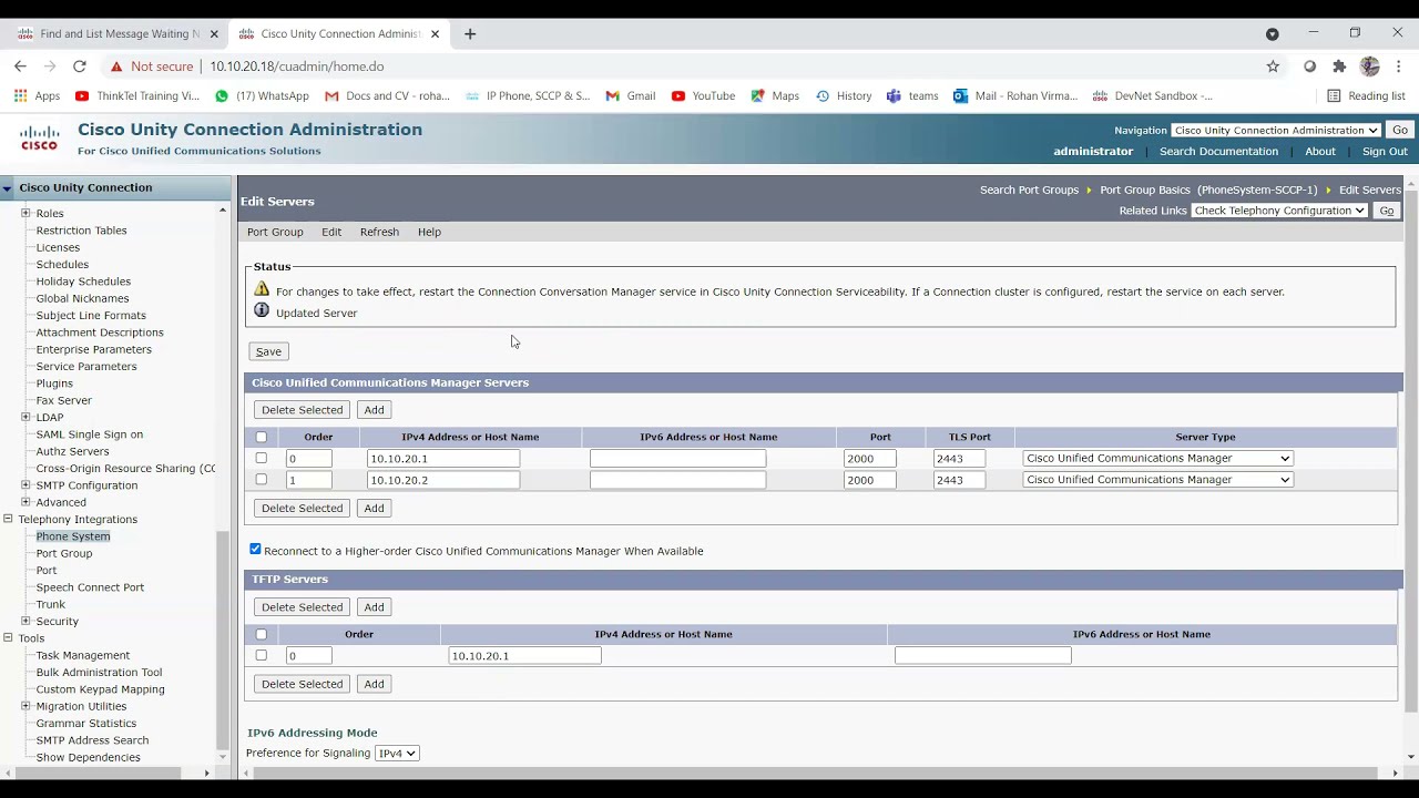 Lecture-5 | CUCM and Unity Integration using SCCP - LAB