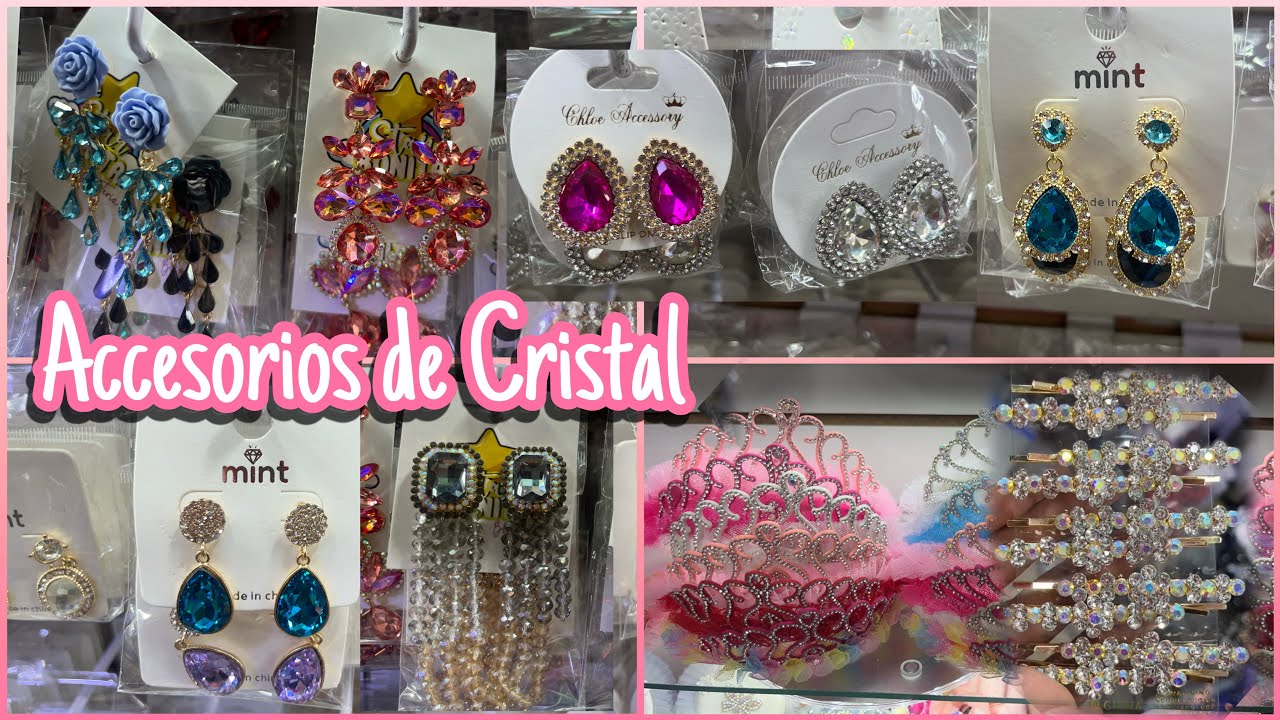 😍 Hermosos Aretes de CristaL / PARA ESTAS GRADUACIONES / Diademas, Pulseras y Más 💎