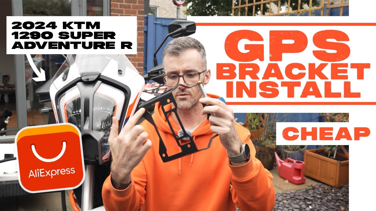 Ali Express GPS Bracket install | 2024 KTM 1290 Super Adventure R