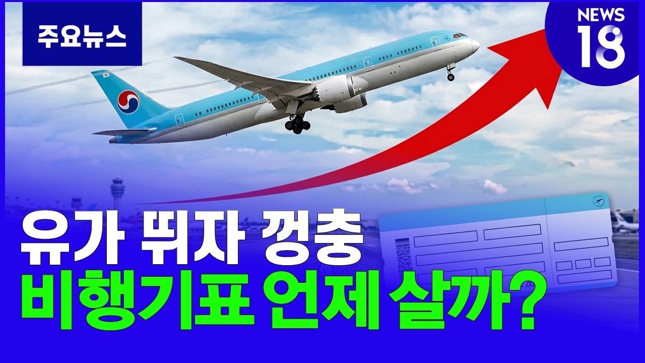 유가 뛰자 유류할증료 껑충...비행기표 이달 사세요 [NEWS 18]