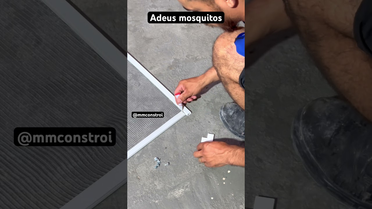 Como fazer tela de mosquiteiro