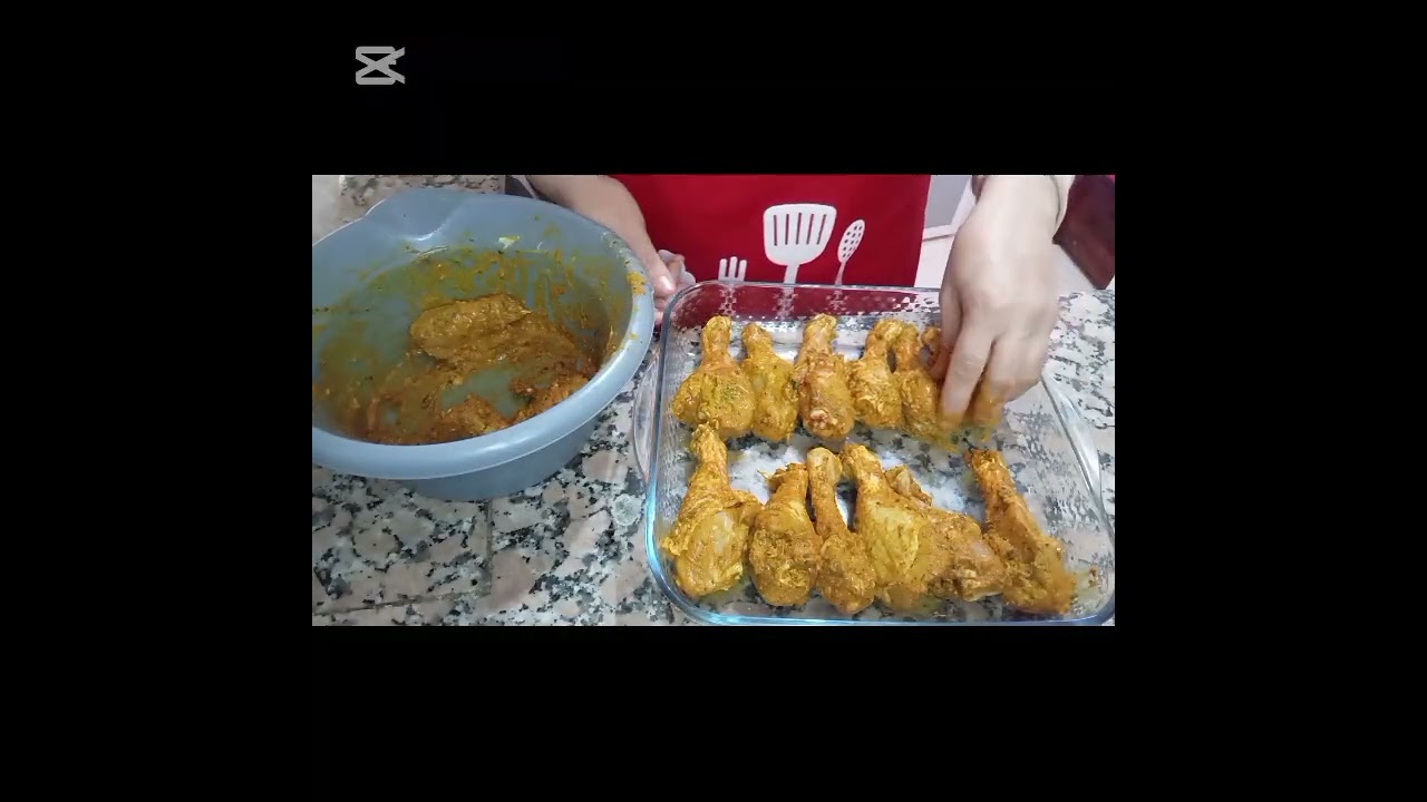 فخيضات الدجاج في الفران كيجيو محمرين الطريقه سهله